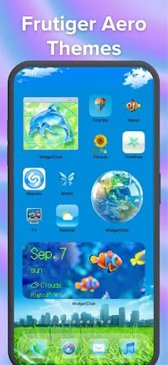 WidgetClub:Widget, Theme, Icon