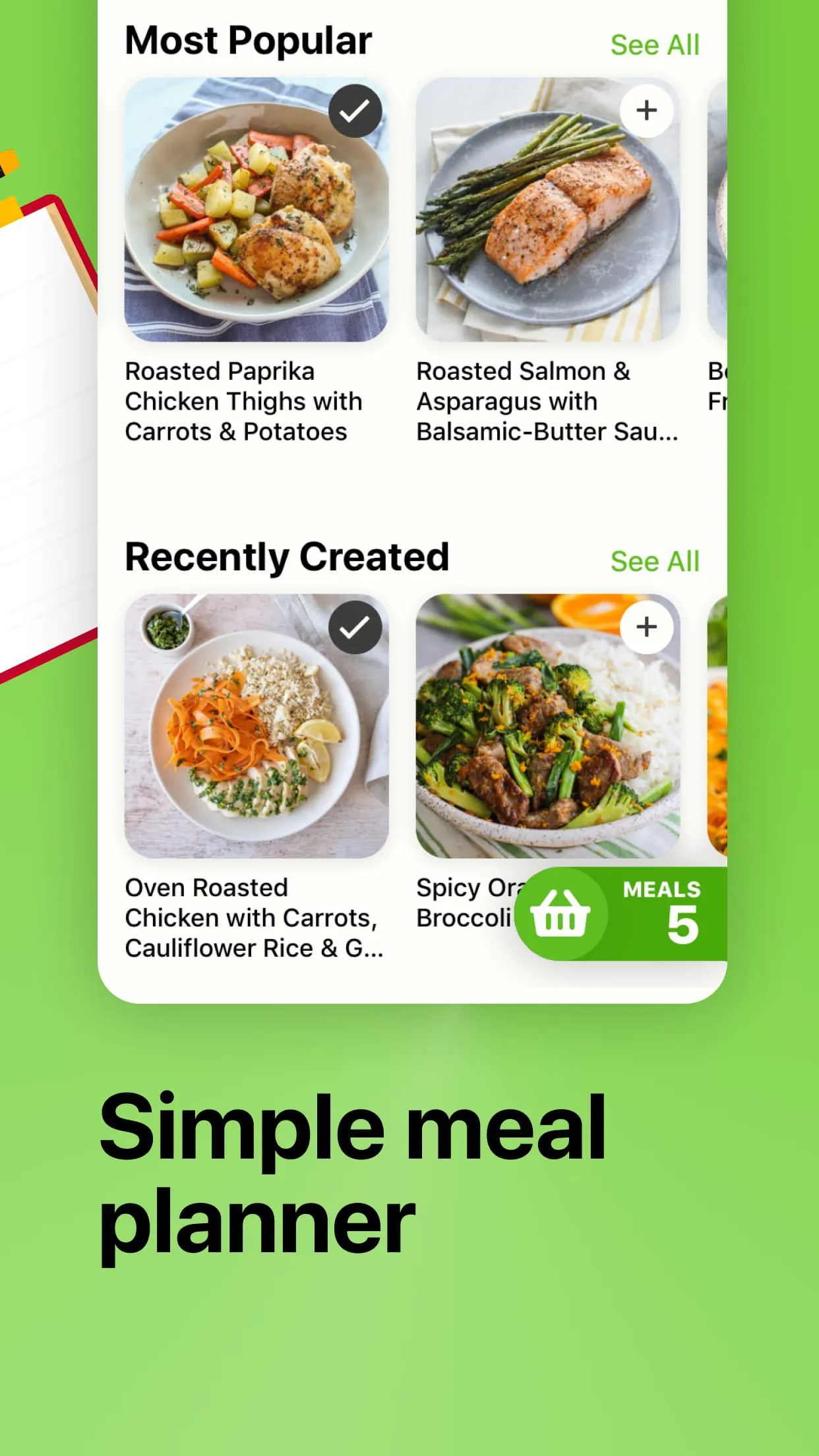 Mealime Meal Plans & Recipes